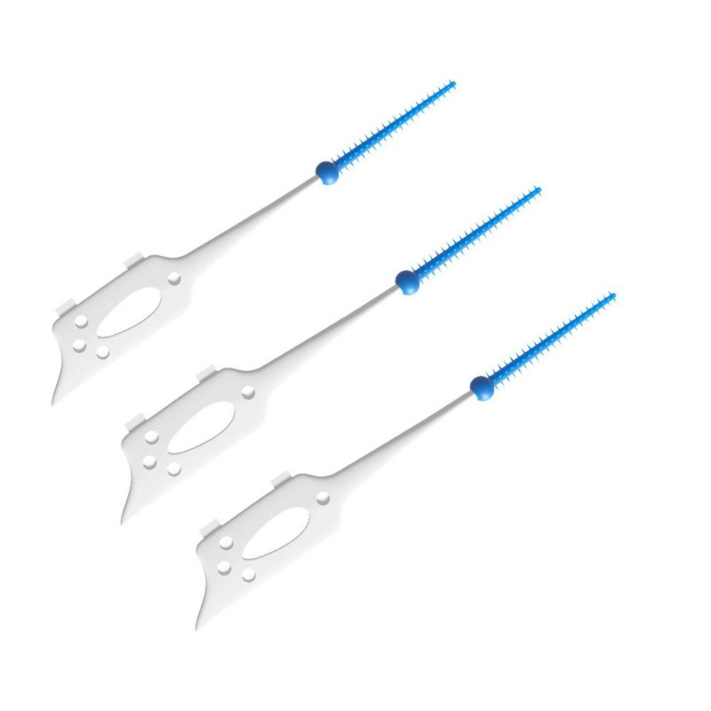 160Pcs with Thread Toothpicks Brushes Clean Between Teeth Oral Cleaning Tools Toothbrush Adult