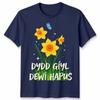 Happy St Davids Day Tshirt Dydd Gwyl Dewi Hapus Welsh Daffodil Unisex Tee Wales