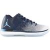 Jordan Air Jordan 1 Slip Resistant Abrasion Resistant Mid top Children's Basketball Shoes Blue Teenagers 897562-400