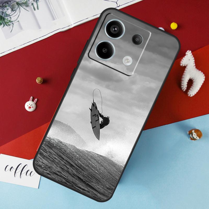 Чехол California Surfing Waves для Xiaomi Redmi 12 13C 12C 10C 9C Redmi Note 13 9 10 11 12 Pro 9S 10S 11S 12S