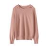 Women's 100% Pure Cashmere Hooded Sweatshirt - Autumn/Winter Long Sleeve Pullover Sweater.