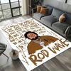 3D Printing Rod Wave Rapper Area Rug,Carpet Rug for Home Living Room Bedroom Sofa Doormat Decor,kids Play Non-slip Floor Mat