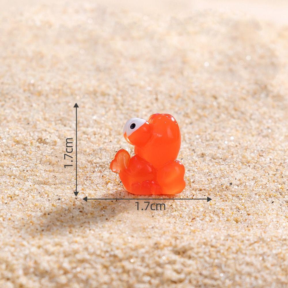 Resin Crafts Marine Animals Fish Ornaments Cute Mini Miniatures Animals Figurines DIY Coral Fish Garden Decorations