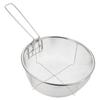 Stainless Steel Wire Fry Basket with Detachable Handle for Deep Frying