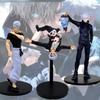 Аниме Мегуми Jujutsu Kaisen Нанами Фигурки Сатору Годжо Гэто Сугуру Сидящий Смотрящий Вверх Тодзи Фигурка ПВХ Модель Коллекция Игрушка Подарки