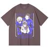 230 Gsm 100% Cotton Jujutsu Kaisen V54 Print Unisex Heavy Cotton T Shirt