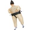 Sumo Costume Wrestler Inflatable Suit Blow Up Party Outfit Cosplay Dress Kid Men