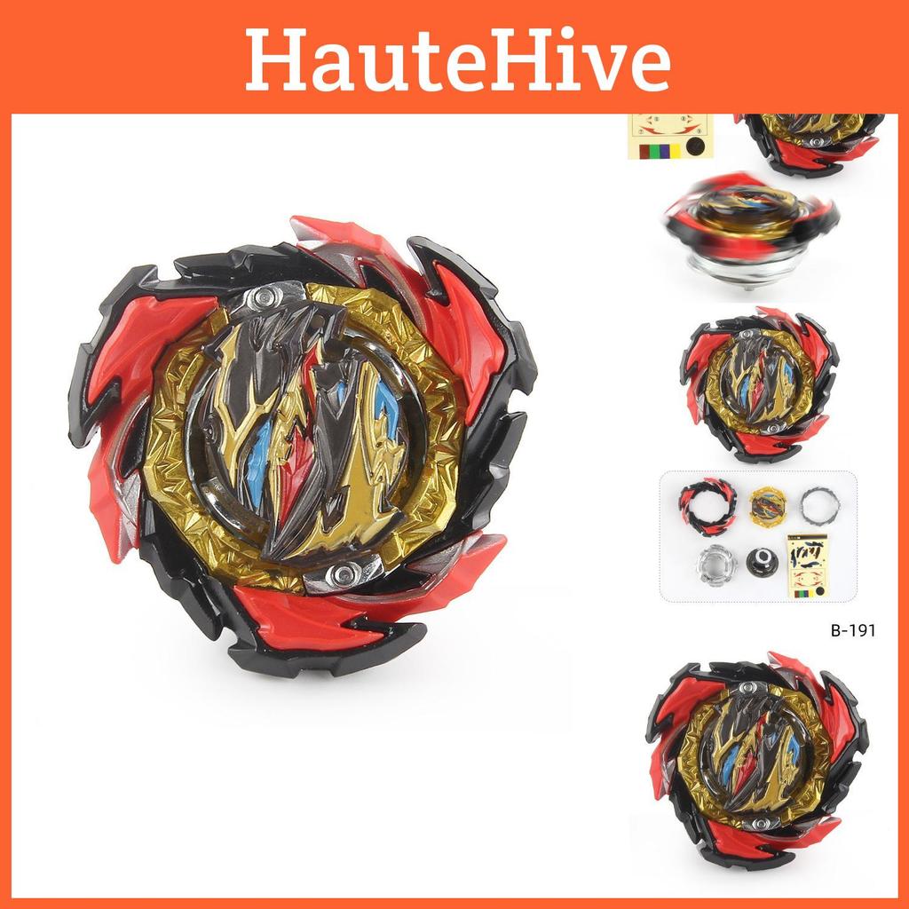 B-191-01 Черный сплав Боевой волчок Игрушка Одинарная упаковка Гиро 67,8 г