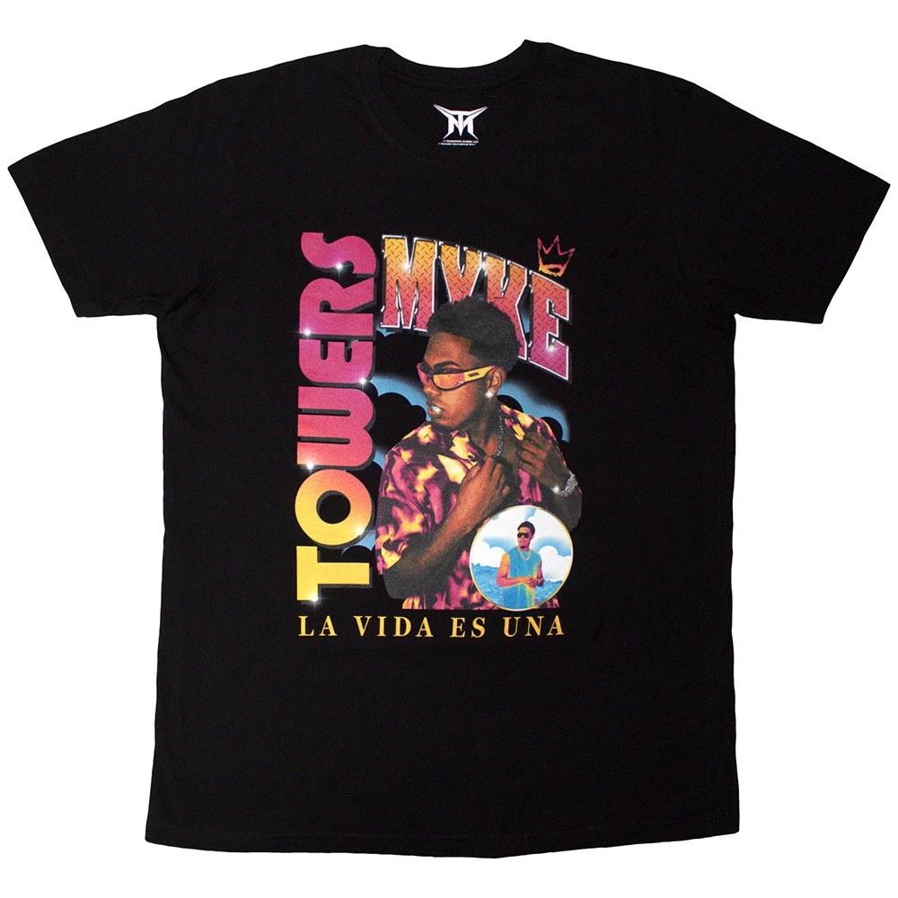 Myke Towers Throwback Tshirt Unisexs