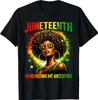 Черная Женщина Свобода Juneteenth 1865 Помня Моих Предков Футболка
