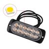 12 LED Strobe Lights Emergency Flashing Beacon Warning Light 12V 24V Stroboscopes For Auto DRL Car Truck Police Amber Red Blue