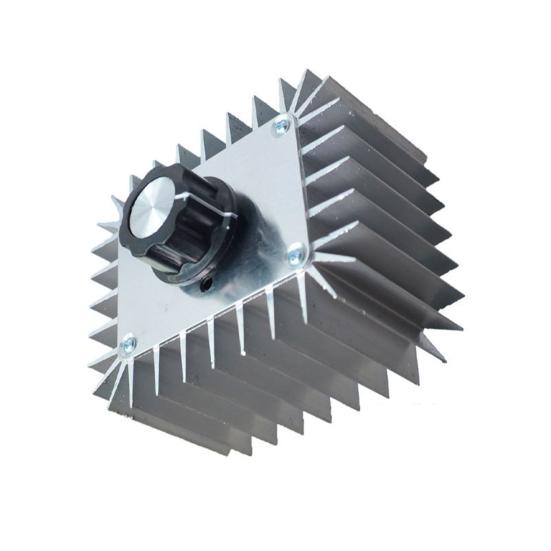 Стабилизатор мощности 5000 Вт, регулятор напряжения переменного тока, диммер, регулируемый регулятор мощности, температуры, диммер, электронный