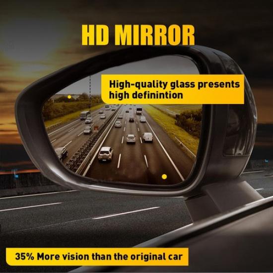 Mirror Glasses Left Driver Side Heated Fit 561857521A Hand VW Volkswagen Passat