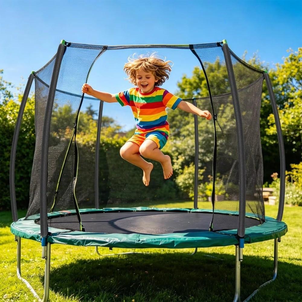 6PCS Hollow Round Trampoline Pole Foam Sleeves 40CM Sponge Guard Pipe Outdoor Playground Use