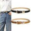 Ladies Belt High Quality Pin Buckle Belt Premium Retro Simple Belt