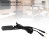 Dual 3.5MM Gold Plated Jack Headphone Extension Cable Audio Extension Cord  Music Listening