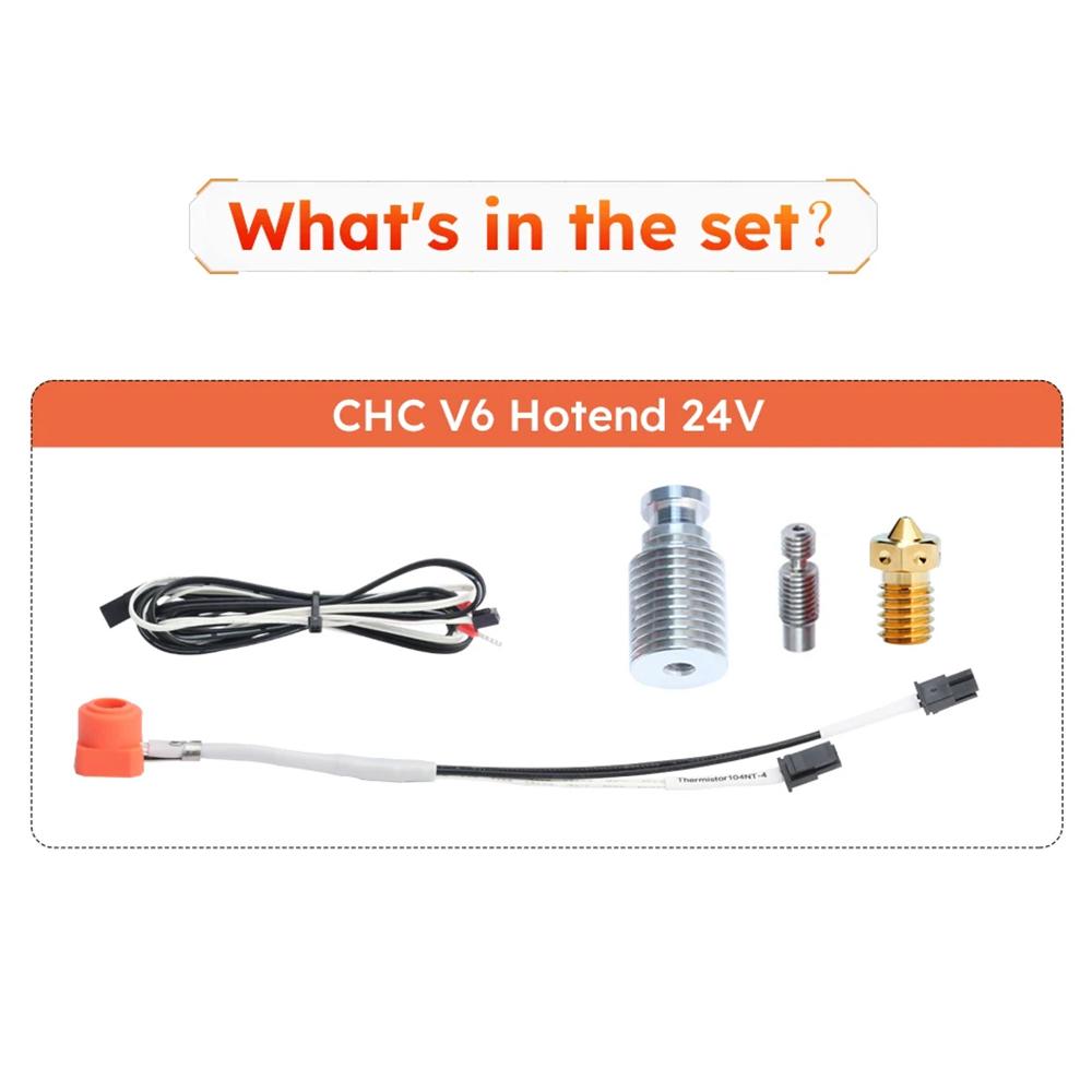 Trianglelab CHC Hotend Kit Керамический нагревательный сердечник Быстрый нагрев Резьба M6 Универсальный Совместим с