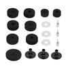 Запасные части для барабанов запасные части для тарелок запасные части аксессуары черный комплект из 18 предметов