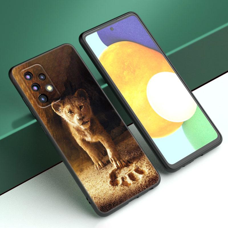 Чехол для телефона Lion Alpha Male Cub для Samsung A04 A21 A30 A50 A52 S A13 A14 A22 A23 A32 A53 A73 5G A11 A12 A31 A33 A51 A70 A71 A72