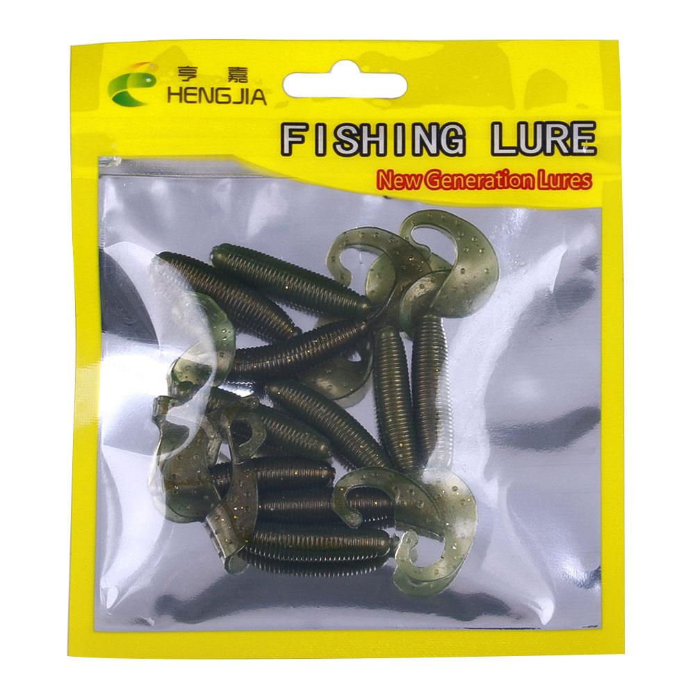 Мягкие рыболовные приманки Мягкие пластиковые искусственные приманки с хвостом isca pesca, протеиновая приманка для ловли червя, приманки для личинки