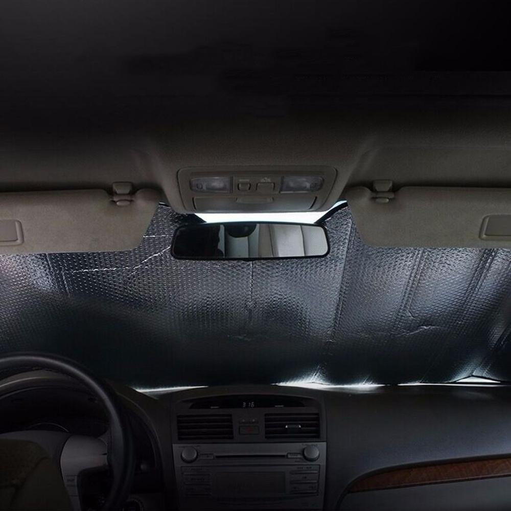 Car Windshield Sunshades Foldable Car Sun Shade Anti-UV Protection Sunshade Window Front Visor Cover Curtain Auto AccessoriesWindshield Sunshades 1