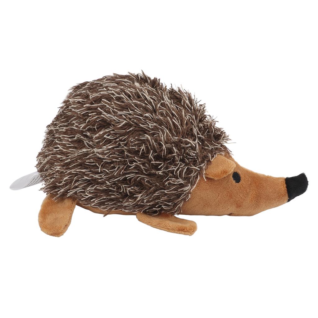 Hedgehog Shape Dog Squeaky Toys Super Soft Plush Bite Resistant Interactive Dog Toys for Chewing