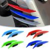1Pair Universal Motorcycle Winglet Aerodynamic Spoiler Wing with Adhesive Motorcycle Decoration Sticker for Motorbike