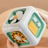 1PC 6 In 1 Montessori Educational Toys Sensory Busy Board Baby Practice Skills Drawer Cube Fidget Educational Toys for Girl Boy