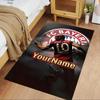Bayern Munich Customized Name Floor Rug Office Rug Design for Bedrooms Hallway Living Rooms Study room Anti-slip Rug Decorate Offices