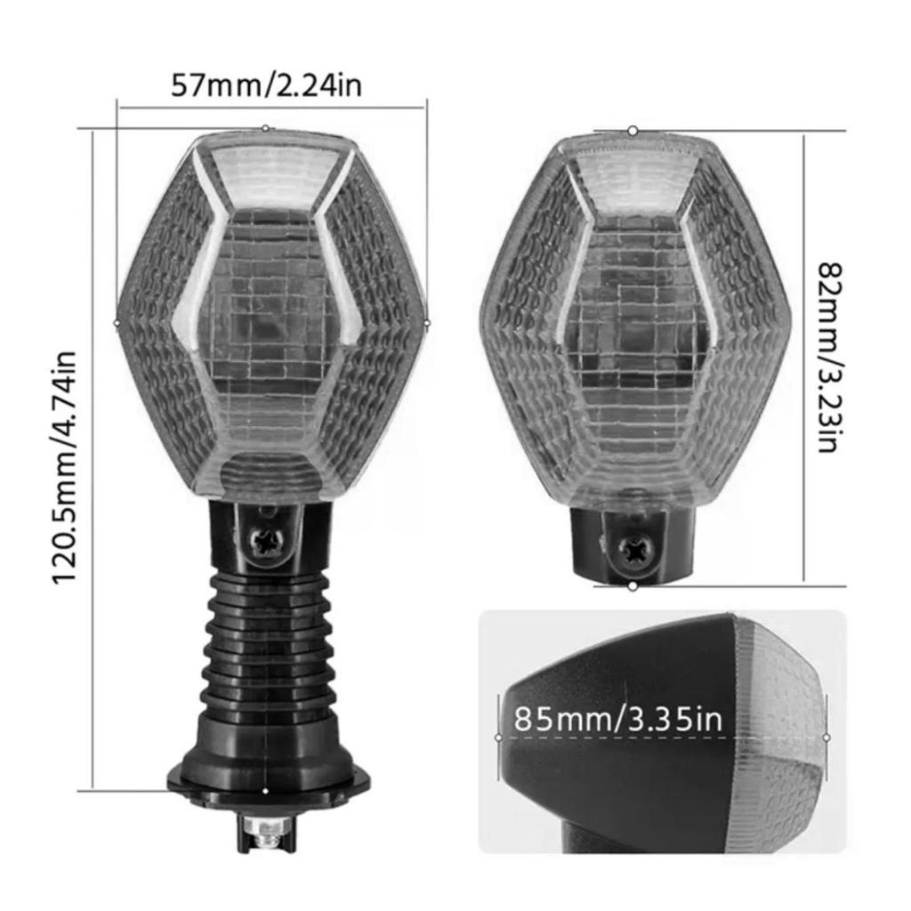 2 шт. светодиодные указатели поворота ходовые огни мотоциклетные указатели поворота для