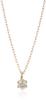 Estelle Official [Web Exclusive] Women's Necklace, 10K Pink Gold with Diamonds, 0442-9699-0019-0000