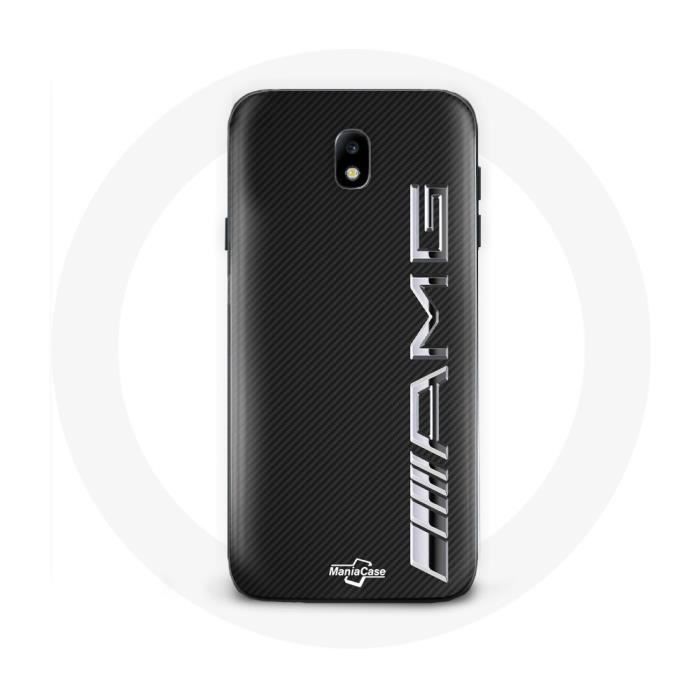 Case for Samsung Galaxy S4 Amg Logo Carbon Texture