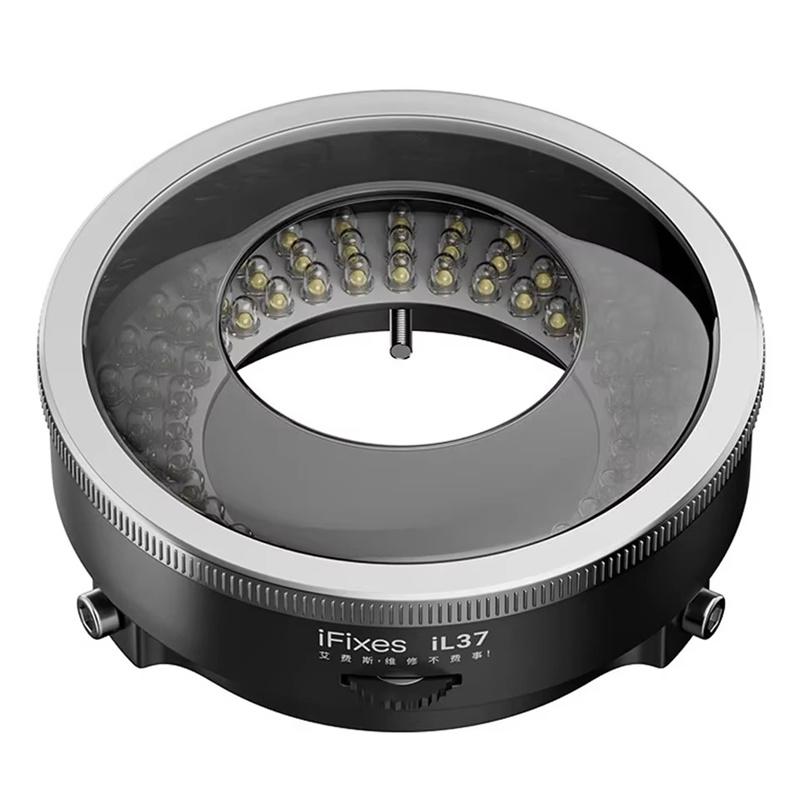 iFixes iL37 Microscope Polarized LED Ring Light Lamp Anti Glare Illuminators Eliminating Reflections Repair Light Source Tool