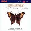 CD STRAVINSKY; MONTEUX - Rite of Spring 65292RG RCA 1987 US Classical Used