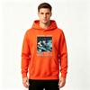 Men Muichiro Tokito Print Pullover Hoodie Casual Demon Slayer Anime Long Sleeve Hooded Sweatshirt