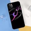 Чехол для телефона "Люблю гимнастику" для iPhone 16 15 11 12 13 14 Pro Max Mini X XS Max XR Plus SE2 Полная защитная крышка