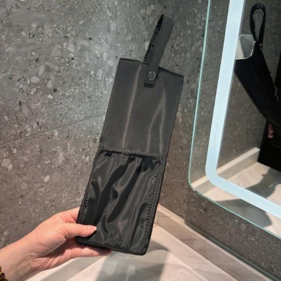 Держатель для выпрямителя волос Термостойкий чехол для плойки Водонепроницаемый на кнопке Держатель для парикмахерских инструментов Защита столешницы Органайзер для парикмахерских инструментов