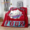 Cute Gabbys Dollhouse Cartoon Blanket,Soft Throw Blanket for Home Bedroom Bed Sofa Picnic Travel Office Rest Cover Blanket Gift