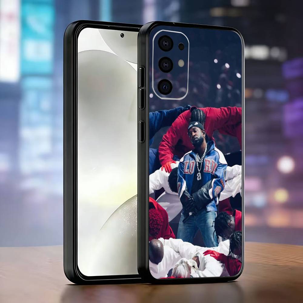 Чехол для телефона рэпера K-Kendrick Lamar для Samsung S25, S24, S21, S22, S23, S30, Ultra, S20, Plus, Fe, Lite, Note, 10, Черный чехол