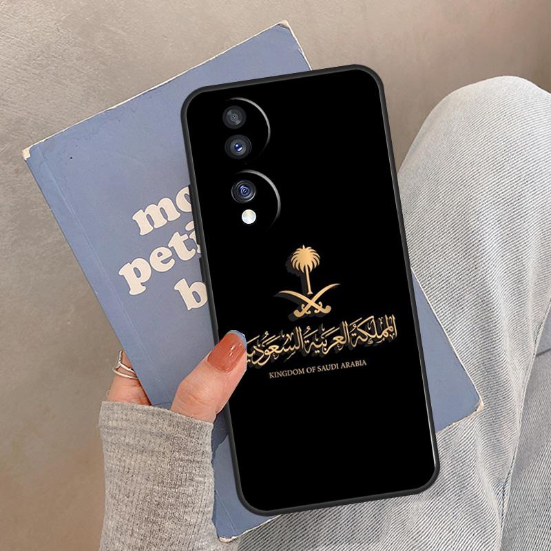 Чехол Флаг Саудовской Аравии для Honor Magic 5 6 7 8 Pro Чехол для Honor 200 400 Lite 50 70 90 X8a X8b X9a X9b X9c