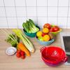 6 Inch Vegetable Strainer Plastic Fruit Draining Basket Durable Food Colander  Kitchen