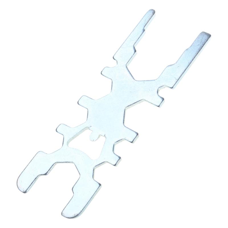 Практичный ключ для смесителя для ванной комнаты, насадка для душа и крепление для смесителя, толщина 3,5 мм, ключ для смесителя для душа