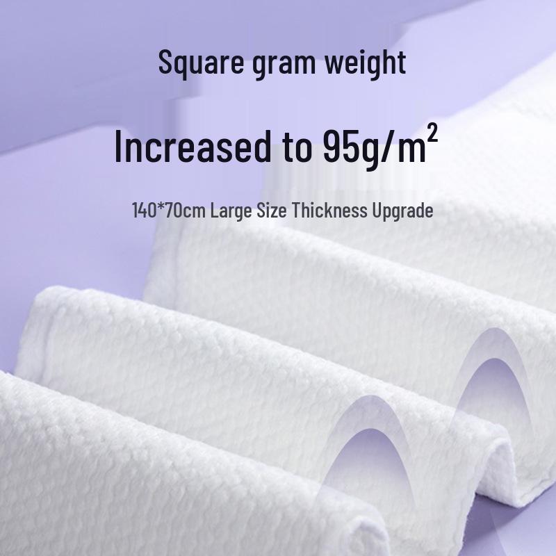 Jieliya Portable Compressed Bath Towel - Thick, Large, Individually Packaged for Travel and Hotel Use