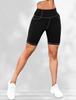 Butt Lifting Yoga Shorts with Pockets for Women - High Waisted Moisture-Wicking Workout Shorts, Comfortable & Squat Proof