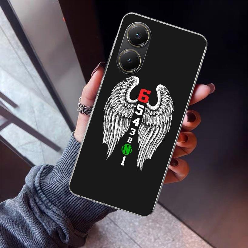 1N23456 Cool Motorcycle Phone Case For Xiaomi Poco X7 X6 X5 Pro F7 Ultra Redmi 15C 15 13 13C 12 12C 10 10A 10C 9 9A 9C 9T Shell
