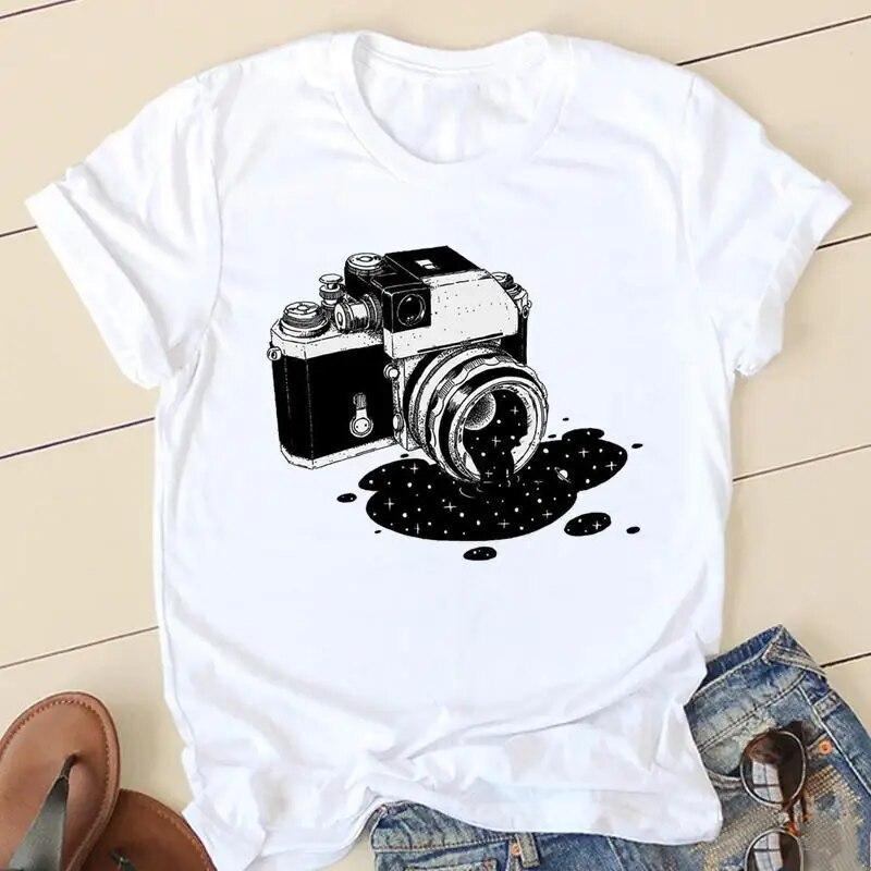 Women Avocado Love Sweet 90s Short Sleeve Graphic Tee T-shirts Female Ladies Fashion Casual Clothing Summer Tshirt Clothes