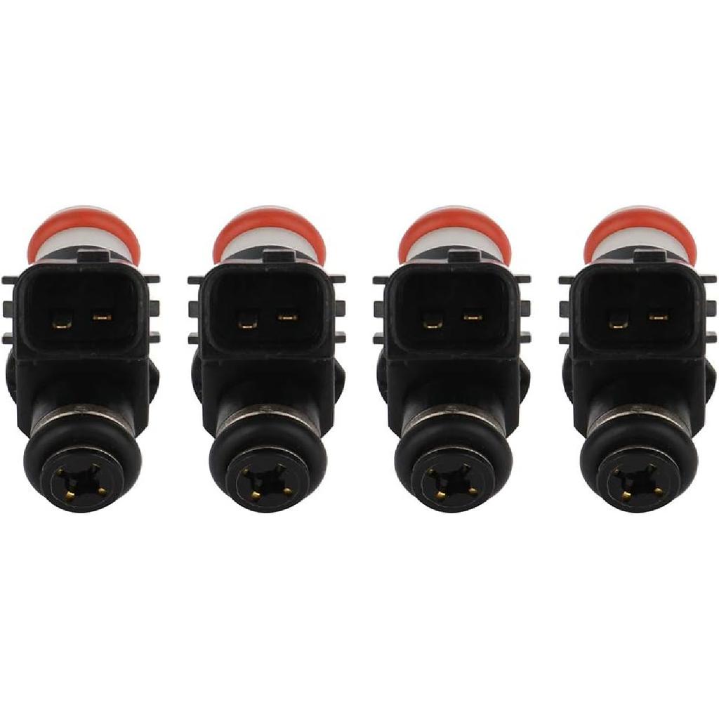 4Pcs Powerful Performance 842-12282 FJ338 Fuel Injectors Compatible for 2001-2005 for Civic 2door Coupe 1.7L 2001-2005 for Civic 4door Sedan 1.7L,
