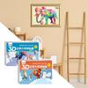DIY Geometric Collage Sticker Book 3D Children's Educational Toy New Children's Stickers  Birthday