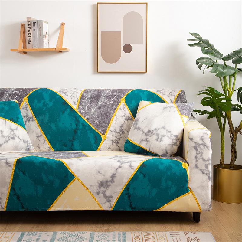 Geometric Elastic Sofa Cover For Living Room Couch Cover High Stretch Sofa Slipcovers Furniture Protector All Cover Home Decor