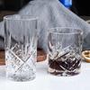 11oz/12oz Drinkware Coffee Cup Snowflake Wine Glass Whiskey Cocktail Cup Drinking Glasses Creative Transparent Juice Milk Cups